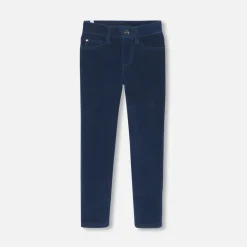 Pantalon Et Jogging-Jacadi Pantalon en velours enfant garçon - BLEU MARNE