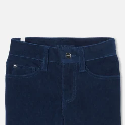 Pantalon Et Jogging-Jacadi Pantalon en velours enfant garçon - BLEU MARNE