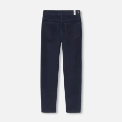 Pantalon Et Jogging-Jacadi Pantalon en velours enfant garçon - marine MARINE JACADI