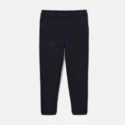 Pantalon Et Jogging-Jacadi Pantalon enfant fille en molleton - marine MARINE JACADI