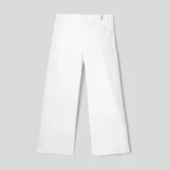 Pantalon Et Jogging-Jacadi Pantalon large enfant fille - blanc BLANC JACADI