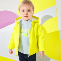 Manteaux, Vestes Et Combi Pilote-Jacadi Parka bébé garçon - JAUNE VIF