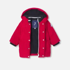 Manteaux, Vestes Et Combi Pilote-Jacadi Parka bébé garçon en nylon - ROUGE BRIQUE