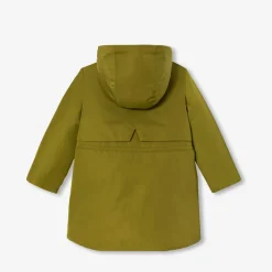 Manteau, Doudoune Et Veste-Jacadi Parka enfant fille doublée en sherpa - KAKI