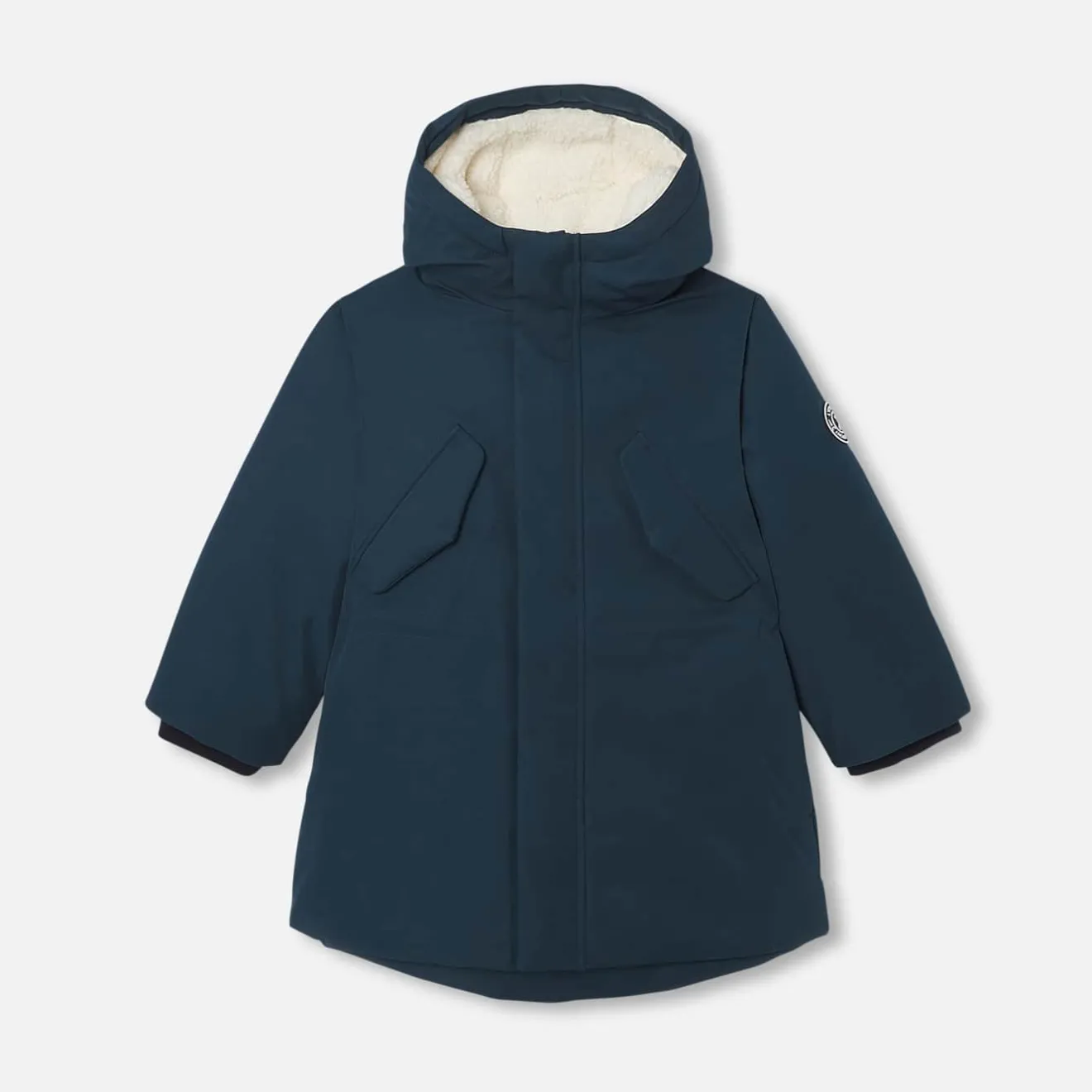 Manteau, Doudoune Et Veste|Manteau, Doudoune Et Veste-Jacadi Parka longue enfant - ENCRE
