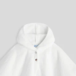 Sorties De Bain Et Peignoirs-Jacadi Peignoir cape de bain bébé - blanc BLANC JACADI