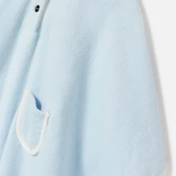 Sorties De Bain Et Peignoirs-Jacadi Peignoir de bain en éponge - lore BLANC/MULTICO