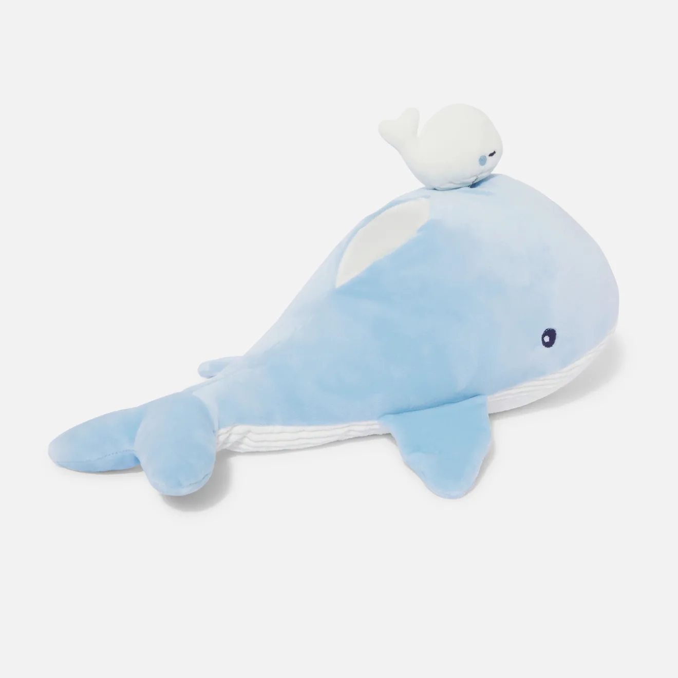 Doudou, Peluche|Eveil, Doudou Et Peluche-Jacadi Peluche d'activités baleine - BLANC/BLEU