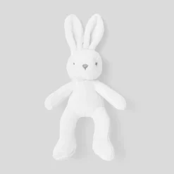 Doudou, Peluche|Eveil, Doudou Et Peluche-Jacadi Peluche lapin mini - blanc BLANC JACADI
