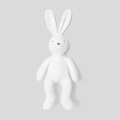 Doudou, Peluche|Eveil, Doudou Et Peluche-Jacadi Peluche lapin moyen modèle - blanc BLANC JACADI