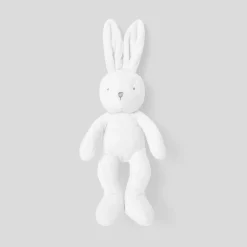 Doudou, Peluche|Eveil, Doudou Et Peluche-Jacadi Peluche lapin petit modèle - blanc BLANC JACADI