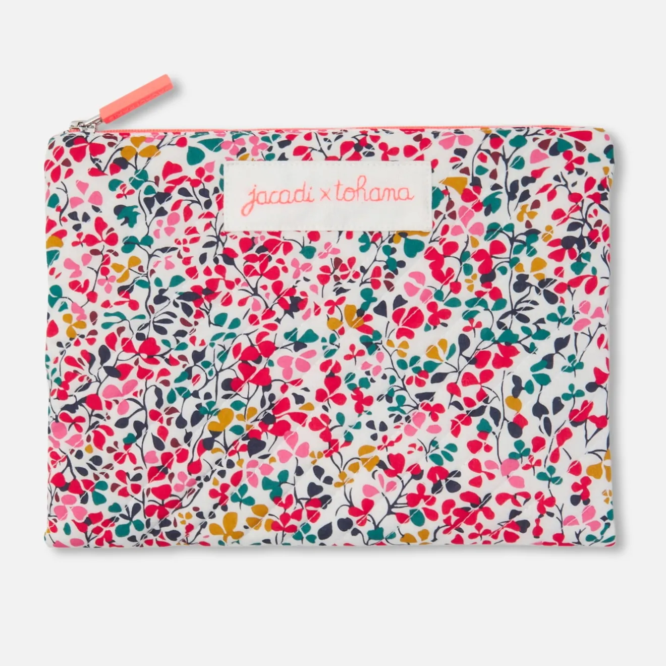 Accessoires-Jacadi Petite pochette en tissu Liberty - x Tohana - lore MULTICO