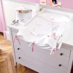 Mobilier-Jacadi Plan à langer laqué Brume - blanc BLANC JACADI