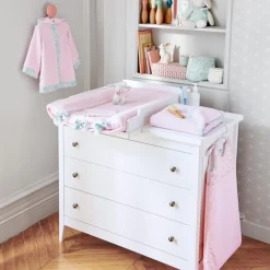 Mobilier-Jacadi Plan à langer laqué Brume - GRIS CLAIR