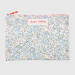 Accessoires-Jacadi Pochette en tissu Liberty - x Tohana - lore GRIS/MULTICO