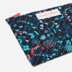 Accessoires-Jacadi Pochette en tissu Liberty - x Tohana - lore VERT/MULTICO