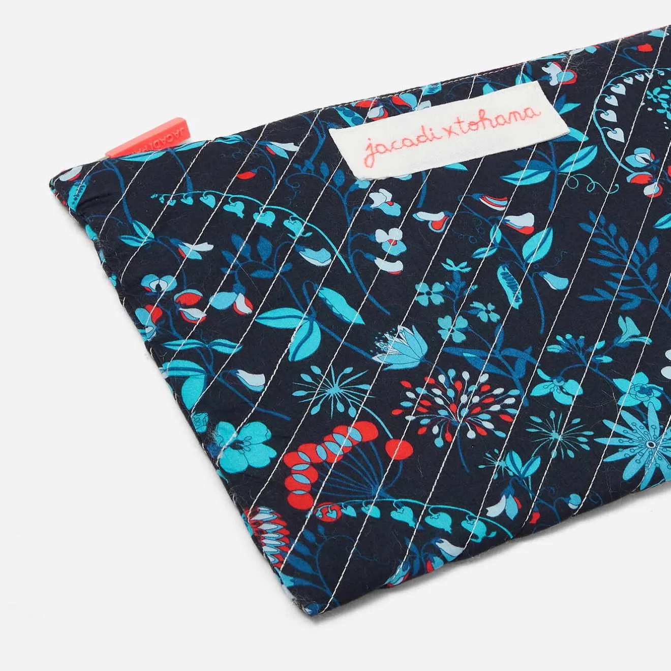 Accessoires-Jacadi Pochette en tissu Liberty - x Tohana - lore VERT/MULTICO