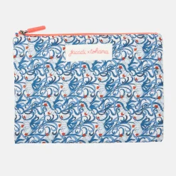 Accessoires-Jacadi Pochette en tissu Liberty - x Tohana - lore BLEU/MULTICO
