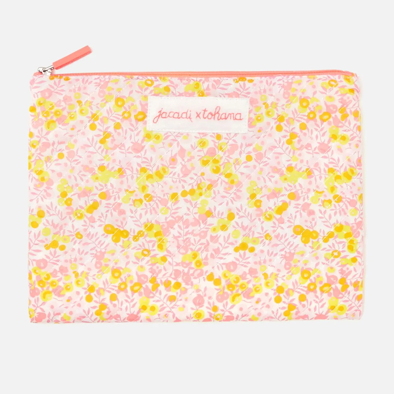 Accessoires-Jacadi Pochette en tissu Liberty - x Tohana - lore JAUNE/MULTICO