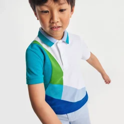 T-Shirt, Polo Et Sous-Pull-Jacadi Polo enfant garçon en piqué de coton - lore BLANC/MULTICO