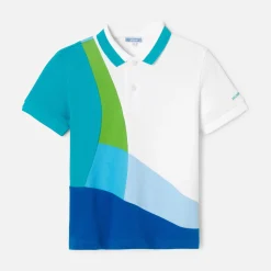 T-Shirt, Polo Et Sous-Pull-Jacadi Polo enfant garçon en piqué de coton - lore BLANC/MULTICO