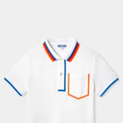 T-Shirt, Polo Et Sous-Pull-Jacadi Polo enfant garçon en piqué de coton - blanc BLANC JACADI