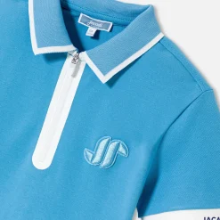 T-Shirt, Polo Et Sous-Pull-Jacadi Polo manches courtes enfant garçon - CIEL