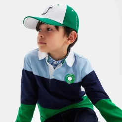 T-Shirt, Polo Et Sous-Pull-Jacadi Polo manches longues enfant - lore VERT/MULTICO