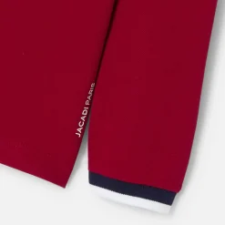 T-Shirt, Polo Et Sous-Pull-Jacadi Polo manches longues enfant garçon - POURPRE