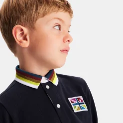 T-Shirt, Polo Et Sous-Pull-Jacadi Polo manches longues enfant garçon - marine MARINE JACADI
