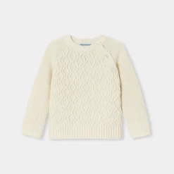 Pull, Sweat Et Cardigan-Jacadi Pull bébé garçon - blanc doux BLANC DOUX JACADI
