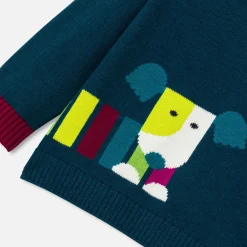 Pull, Sweat Et Cardigan-Jacadi Pull bébé garçon en tricot - ENCRE