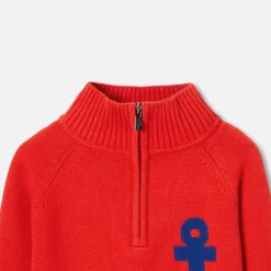 Pull, Sweat Et Cardigan-Jacadi Pull camionneur enfant garçon - ROUGE VIF