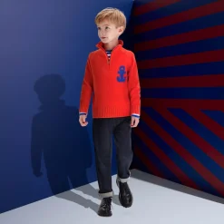 Pull, Sweat Et Cardigan-Jacadi Pull camionneur enfant garçon - ROUGE VIF
