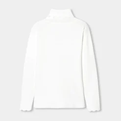 Pull, Sweat Et Cardigan-Jacadi Pull col roulé enfant fille - blanc doux BLANC DOUX JACADI