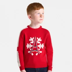 Pull, Sweat Et Cardigan-Jacadi Pull de Noël enfant garçon - ROUGE BRIQUE