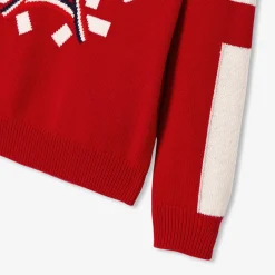 Pull, Sweat Et Cardigan-Jacadi Pull de Noël enfant garçon - ROUGE BRIQUE