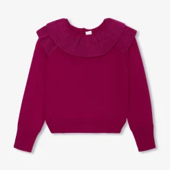Pull, Sweat Et Cardigan-Jacadi Pull enfant fille - CERISE