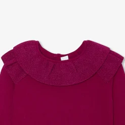 Pull, Sweat Et Cardigan-Jacadi Pull enfant fille - CERISE