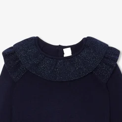 Pull, Sweat Et Cardigan-Jacadi Pull enfant fille - marine MARINE JACADI