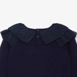 Pull, Sweat Et Cardigan-Jacadi Pull enfant fille - marine MARINE JACADI
