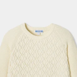 Pull, Sweat Et Cardigan-Jacadi Pull enfant garçon - blanc doux BLANC DOUX JACADI