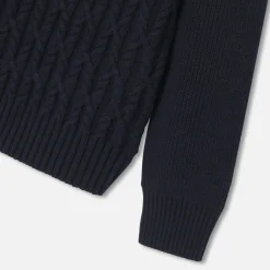 Pull, Sweat Et Cardigan-Jacadi Pull enfant garçon - marine MARINE JACADI