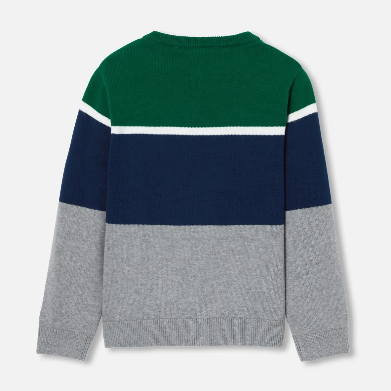 Pull, Sweat Et Cardigan-Jacadi Pull enfant garçon color block - lore GRIS/MULTICO