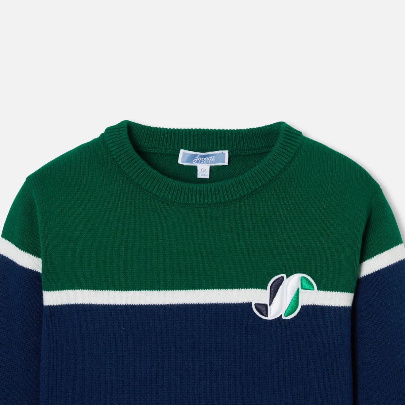 Pull, Sweat Et Cardigan-Jacadi Pull enfant garçon color block - lore GRIS/MULTICO