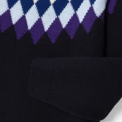 Pull, Sweat Et Cardigan-Jacadi Pull enfant garçon en laine responsable - marine MARINE JACADI