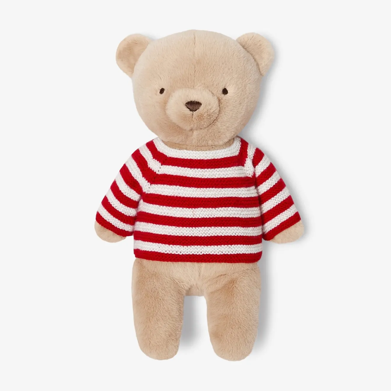 Doudou, Peluche|Eveil, Doudou Et Peluche-Jacadi Pull Love Maille pour notre ourson Martin Collection Solidaire - BLANC/ROUGE