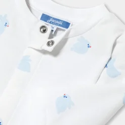 Pyjama|Pyjama-Jacadi Pyjama bébé en molleton motif lapin - lore BLANC/MULTICO