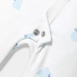 Pyjama|Pyjama-Jacadi Pyjama bébé en molleton motif lapin - lore BLANC/MULTICO