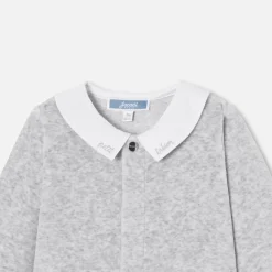 Pyjama|Pyjama-Jacadi Pyjama bébé en velours - gris chine clair GRIS CHINE CLAIR JACADI